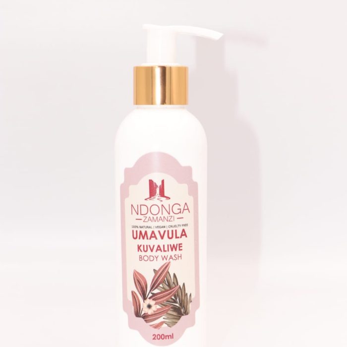 Umavula kuvaliwe body lotion